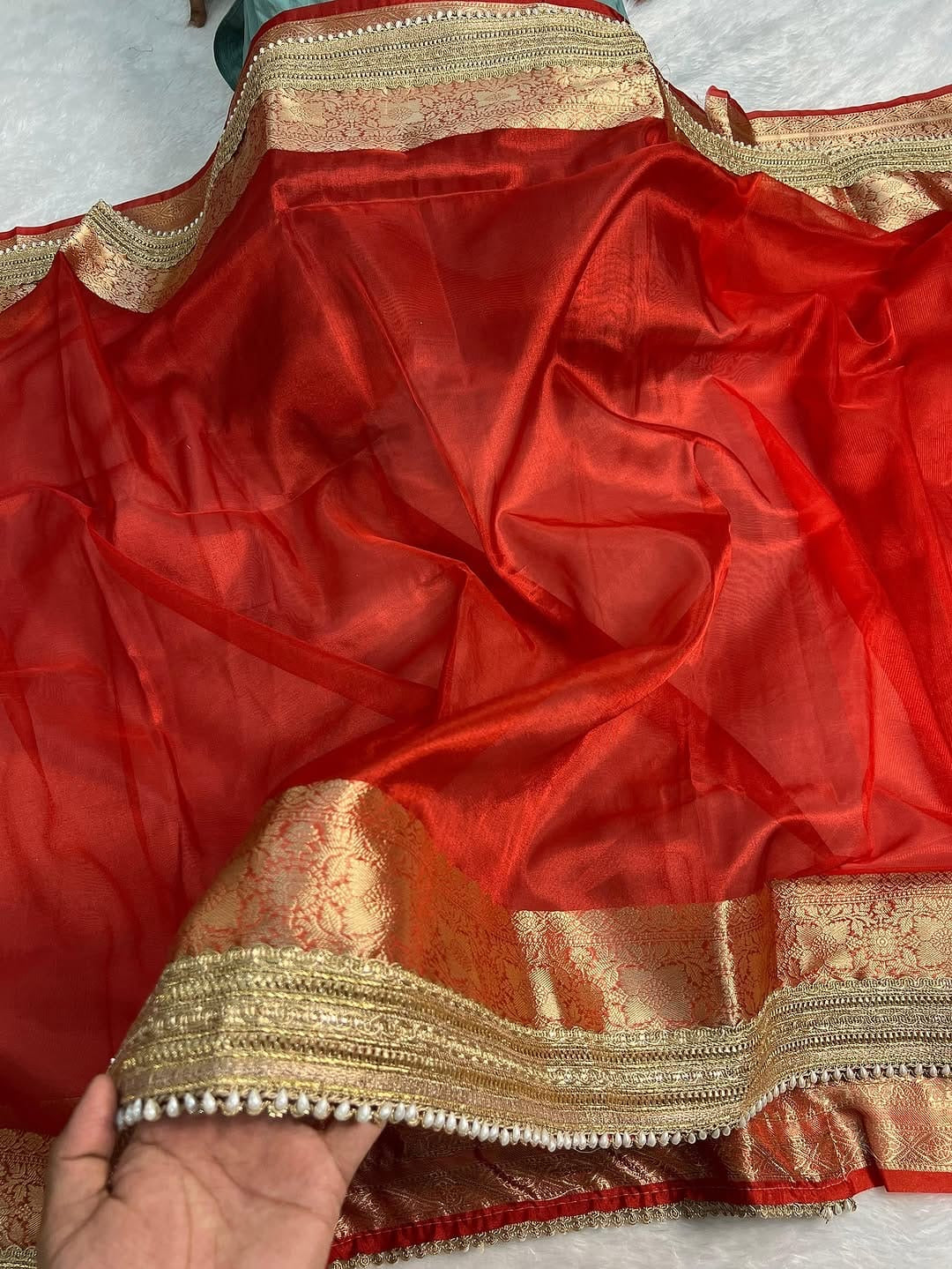 Rushali - Banarasi Tissue Saree