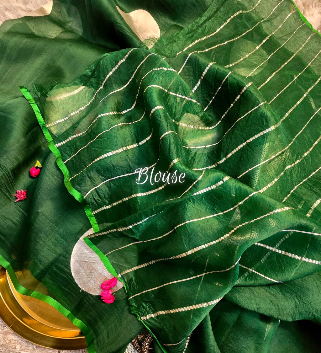 Iktara - Pure Kora Silk Saree