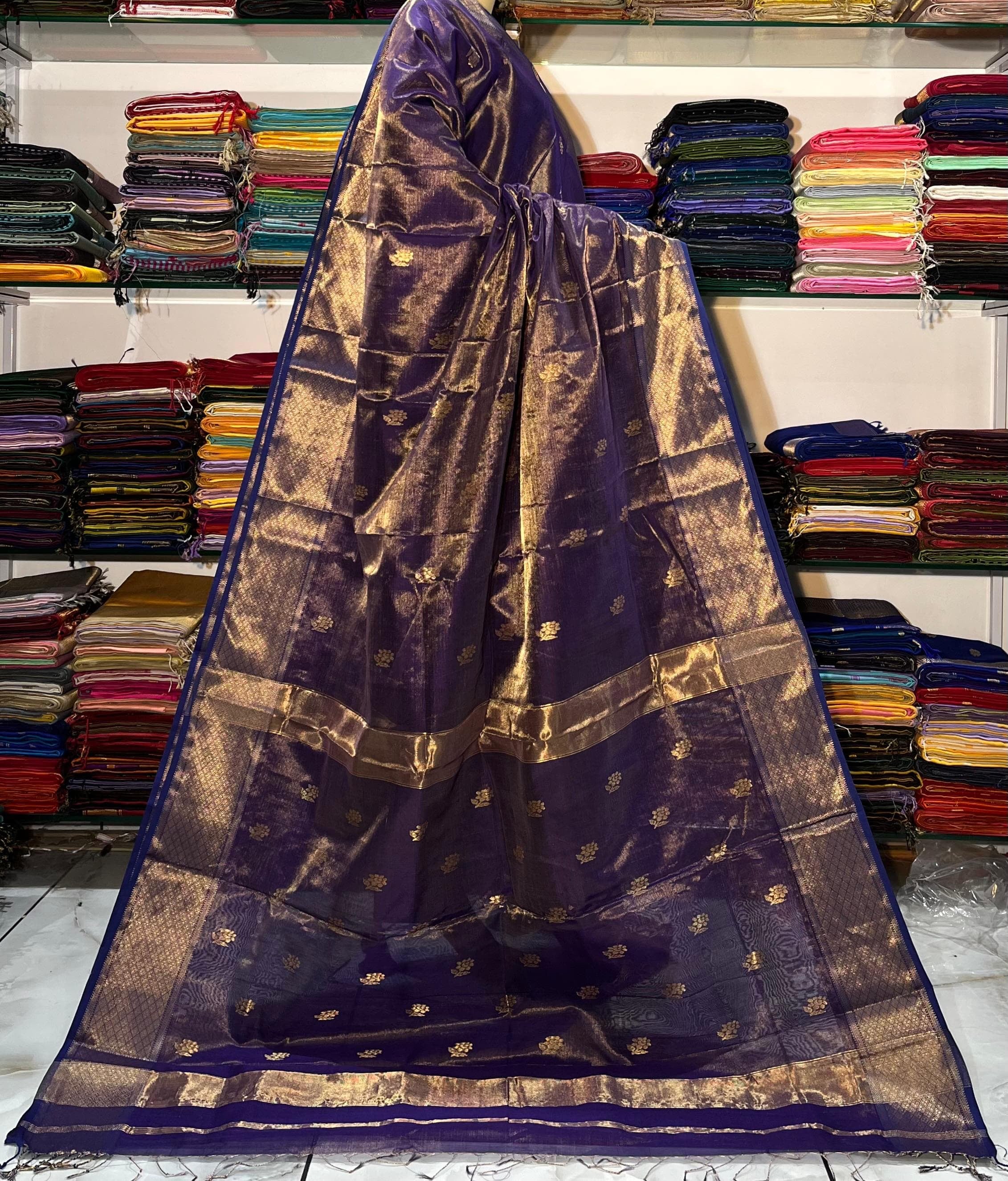 Mohana - Pure Maheswari Silk Saree