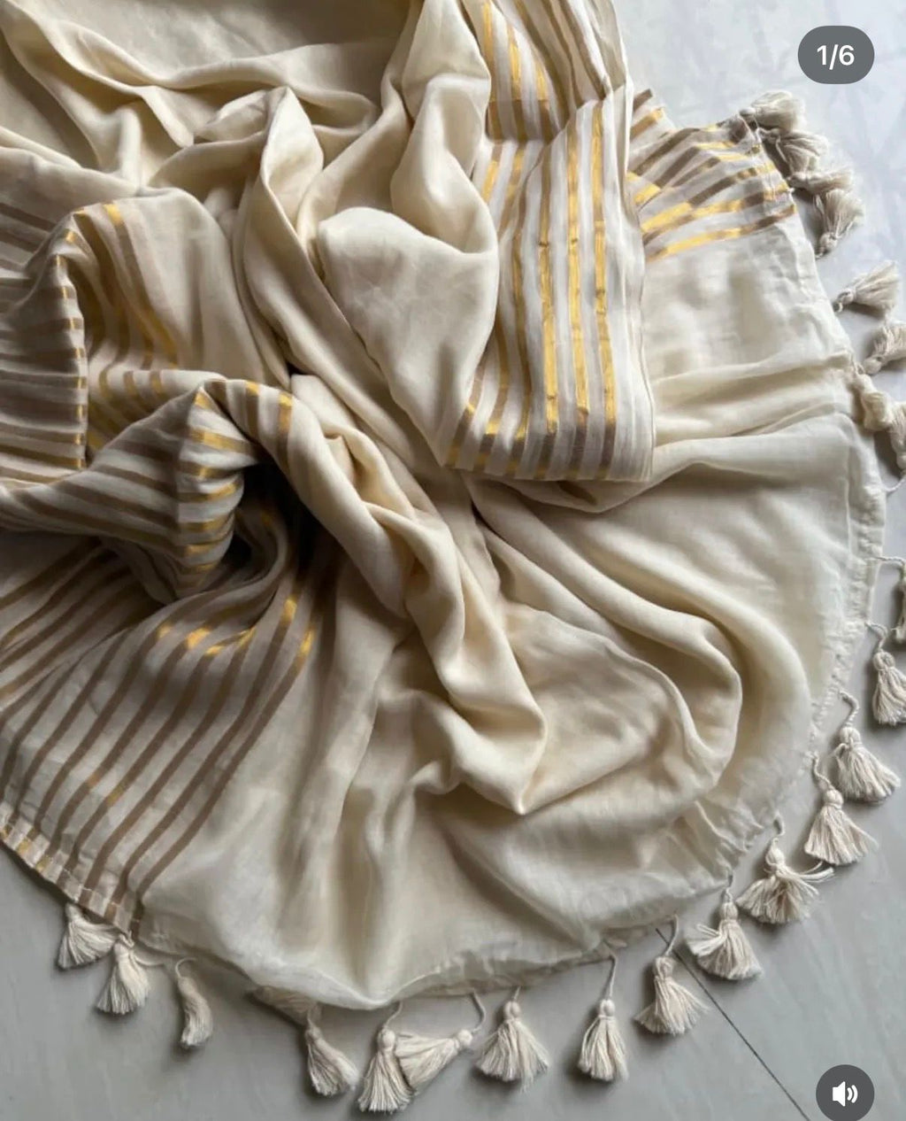 Arthana - Mul Mul Cotton Saree