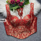 Mona - Banarasi silk Padded Blouse