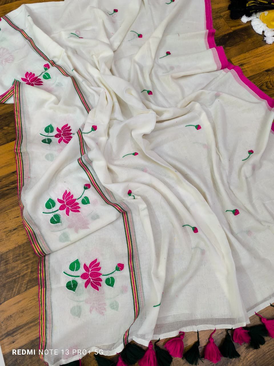 Nisa - Mul Mul Cotton Saree
