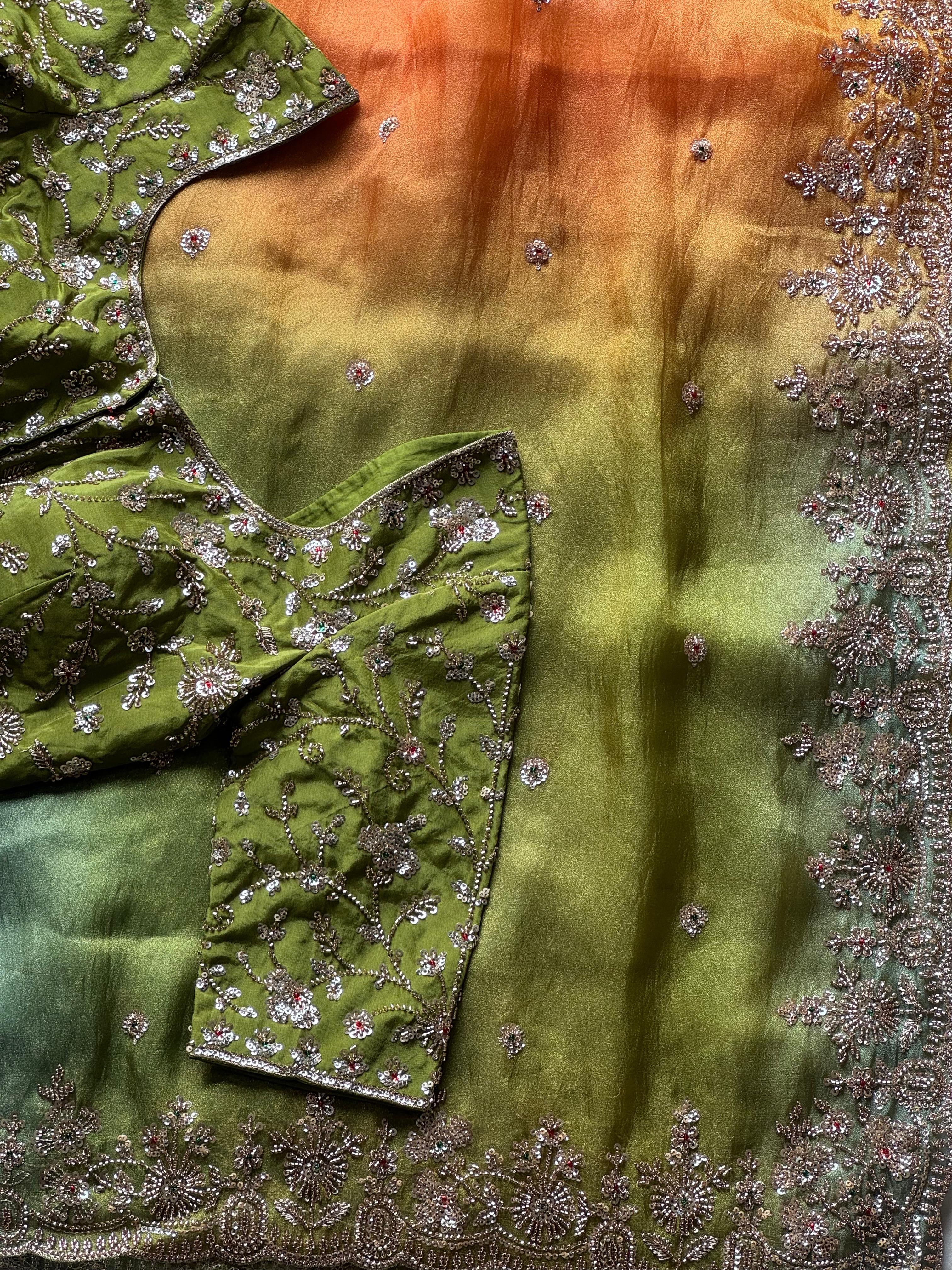 Sushna - Designer Handwork Saree