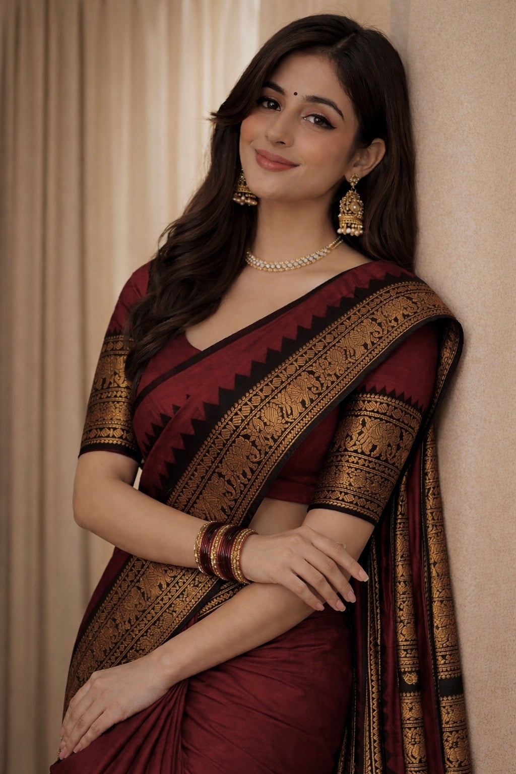 Poornima - Kanchi Cotton Sare