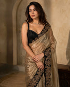 Pranita - Pure Kora Organza Tissue Silk Saree