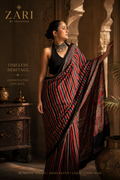 Stuthi - Pure Modal Ajrakh saree [Ready to Dispatch]