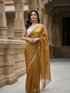 Saraya - Soft Space Silk with Handwork