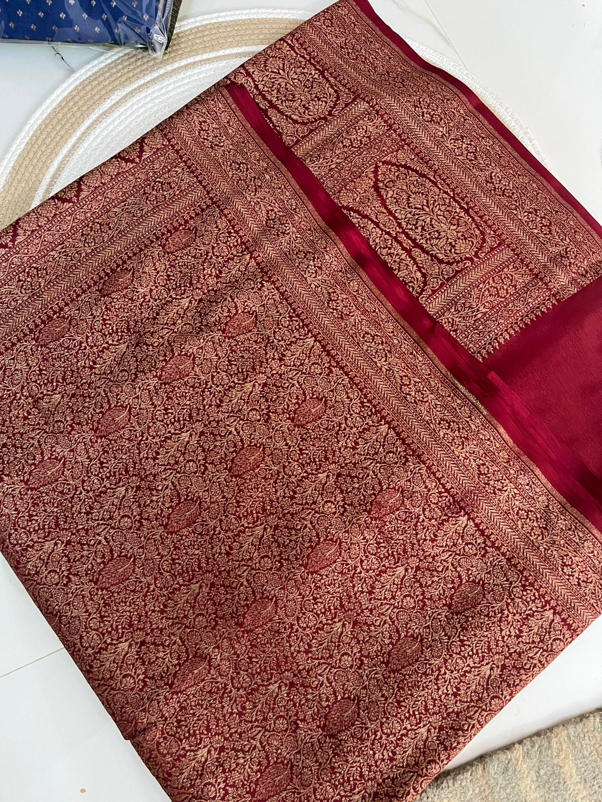 Kaavya - Pure Crepe Chiffon Silk Saree