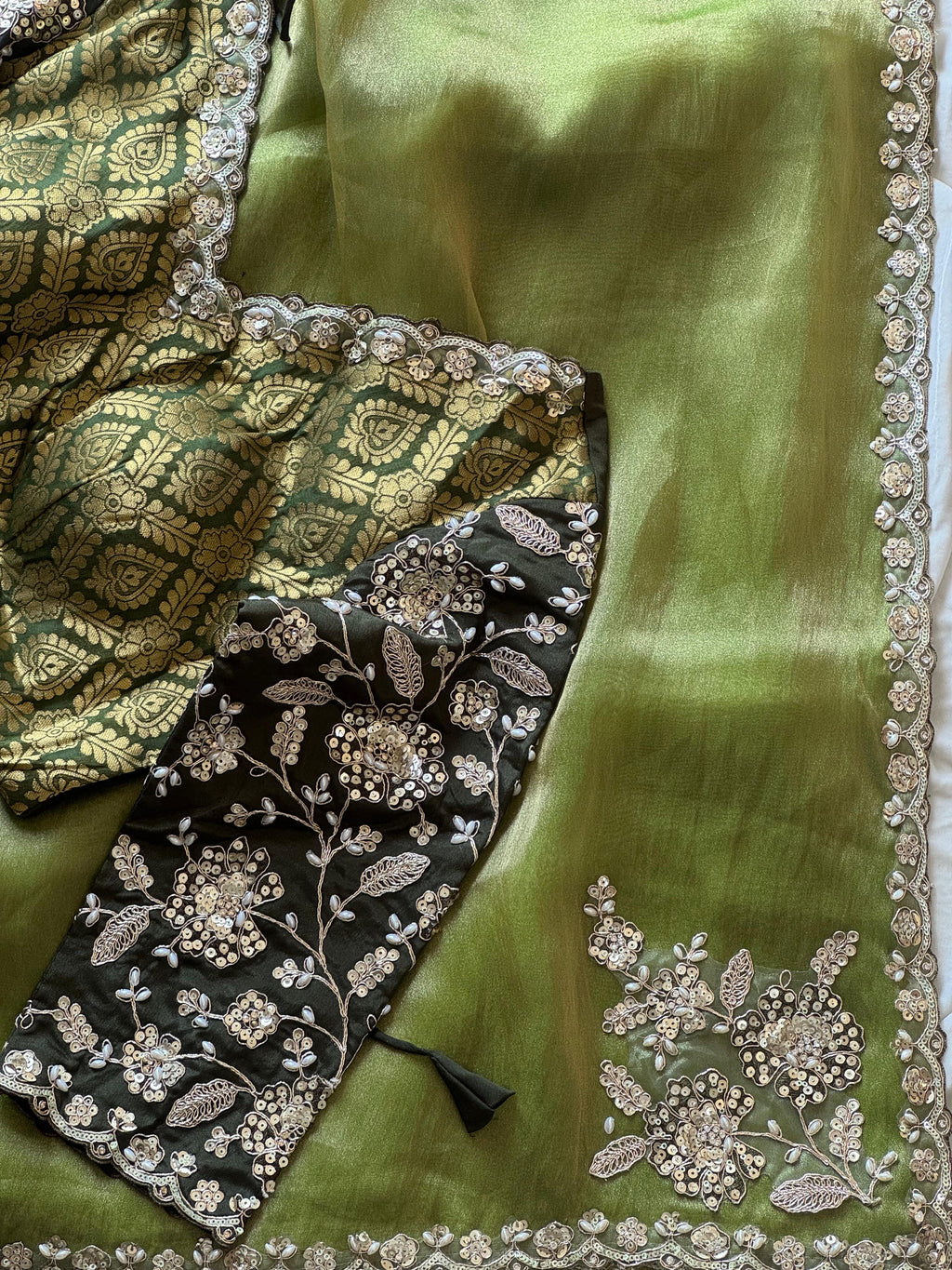 Fardeen - Designer Tissue Saree