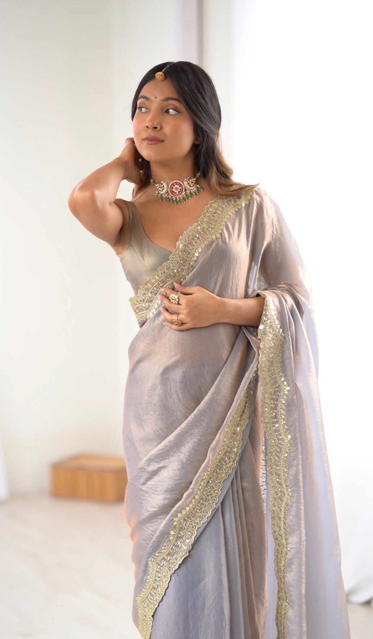 Mrunal - Crepe silk saree