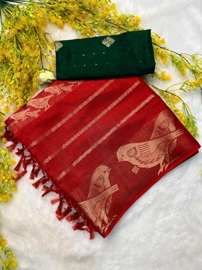 Shaira - Dola Silk Saree