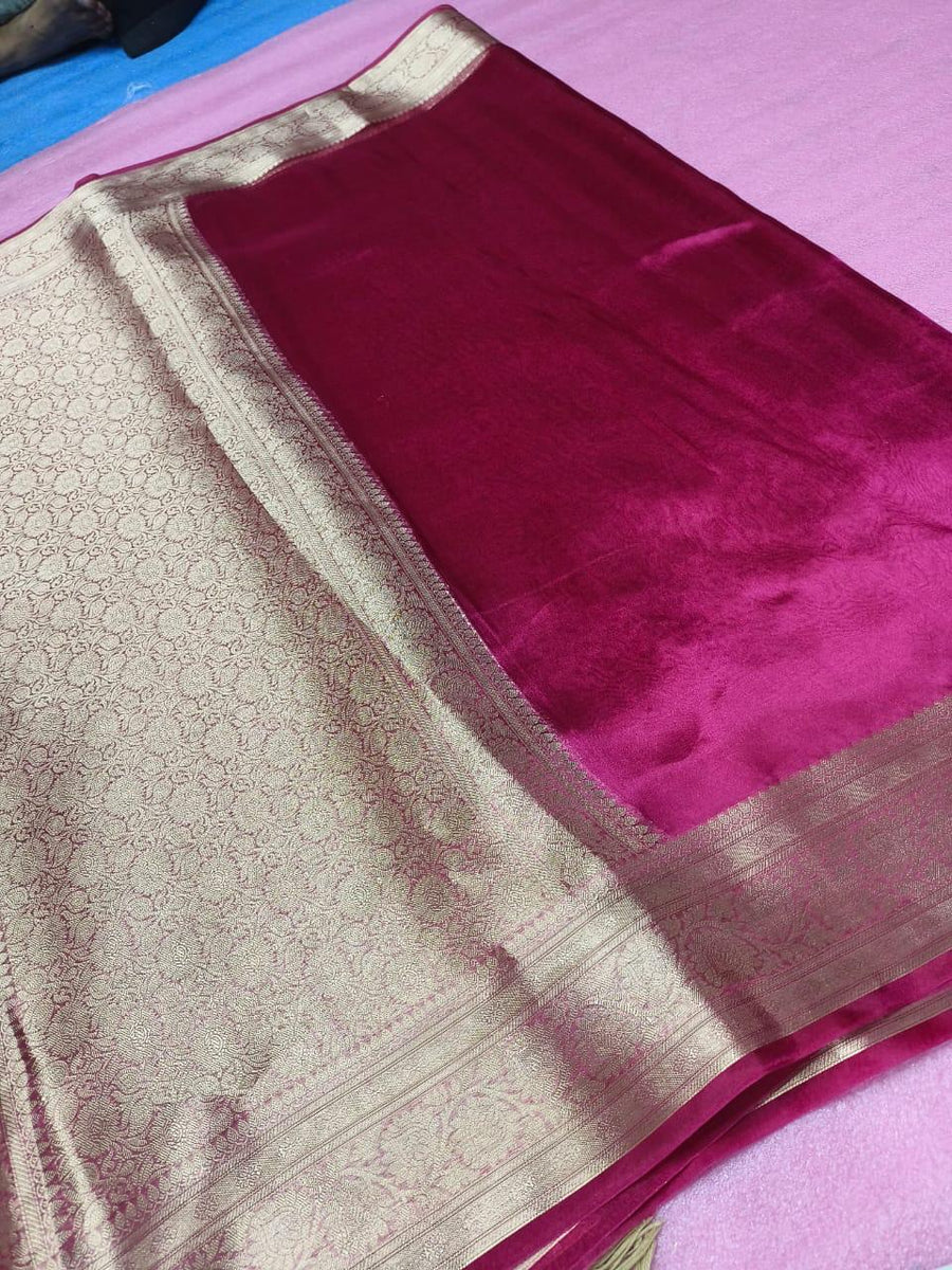 Aswi - Pure Banarasee Tissue Silk Saree