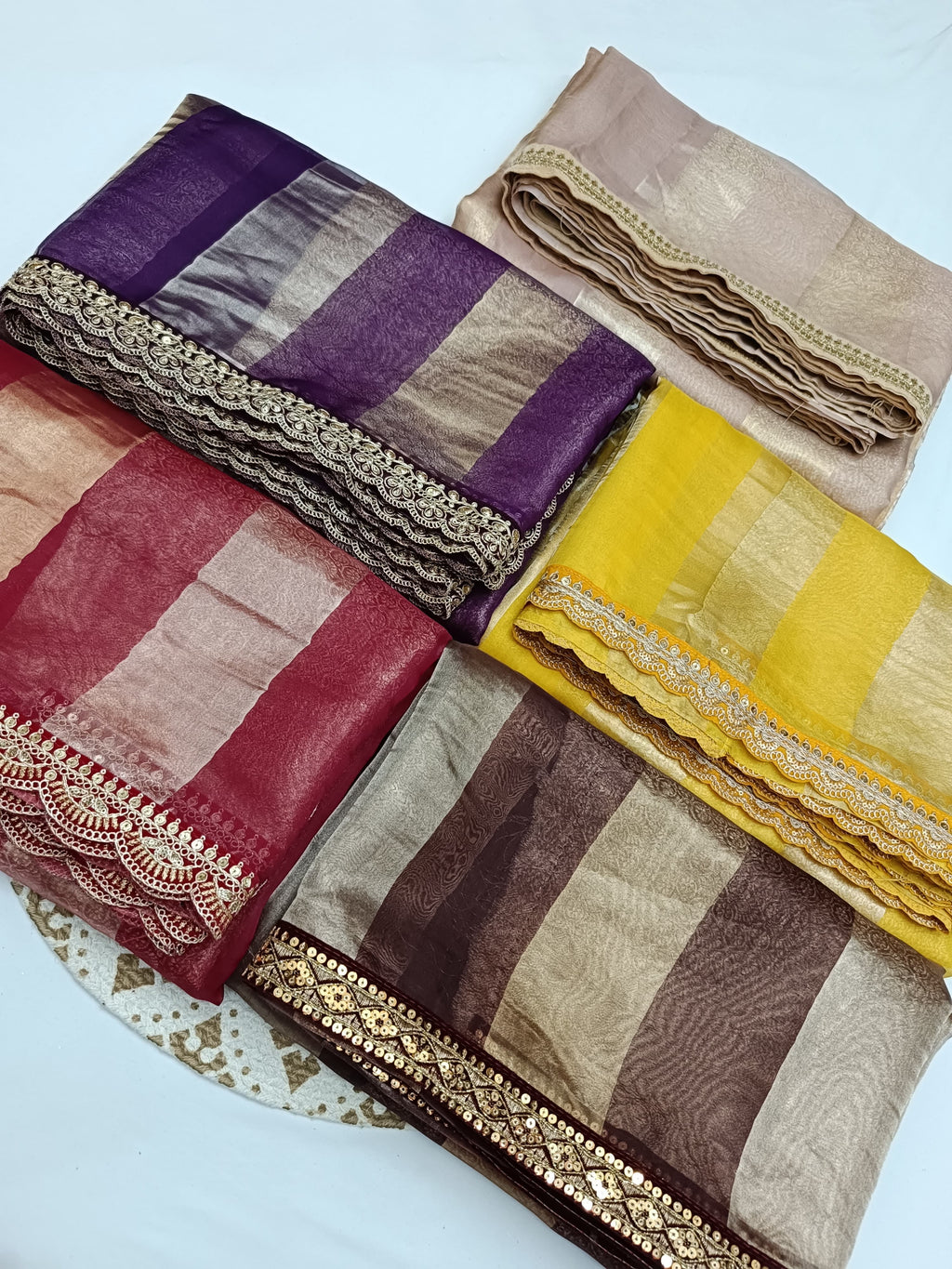 Vandana - Pure Kora Silk Handwoven Kadhua Saree