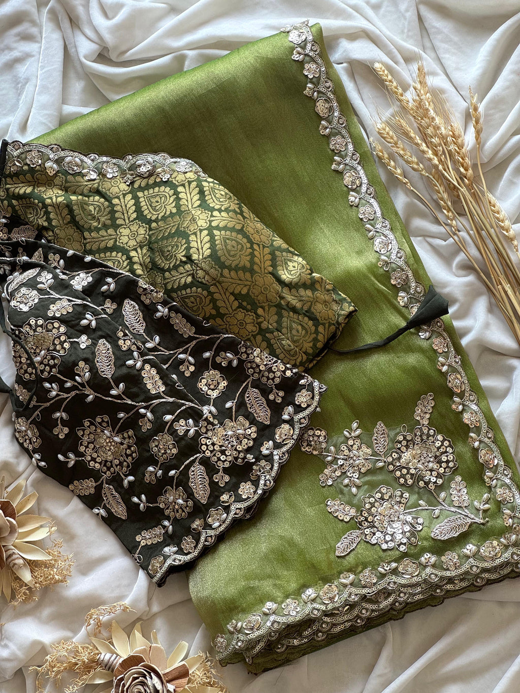 Fardeen - Designer Tissue Saree
