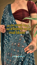 Sheersha - Pure Modal Mirror Designer Saree