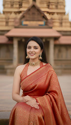 Padma- Katan Silk Brocade Silk Saree