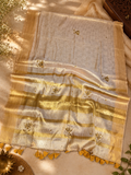 Navara - Gold Tissue Soft Modal Saree