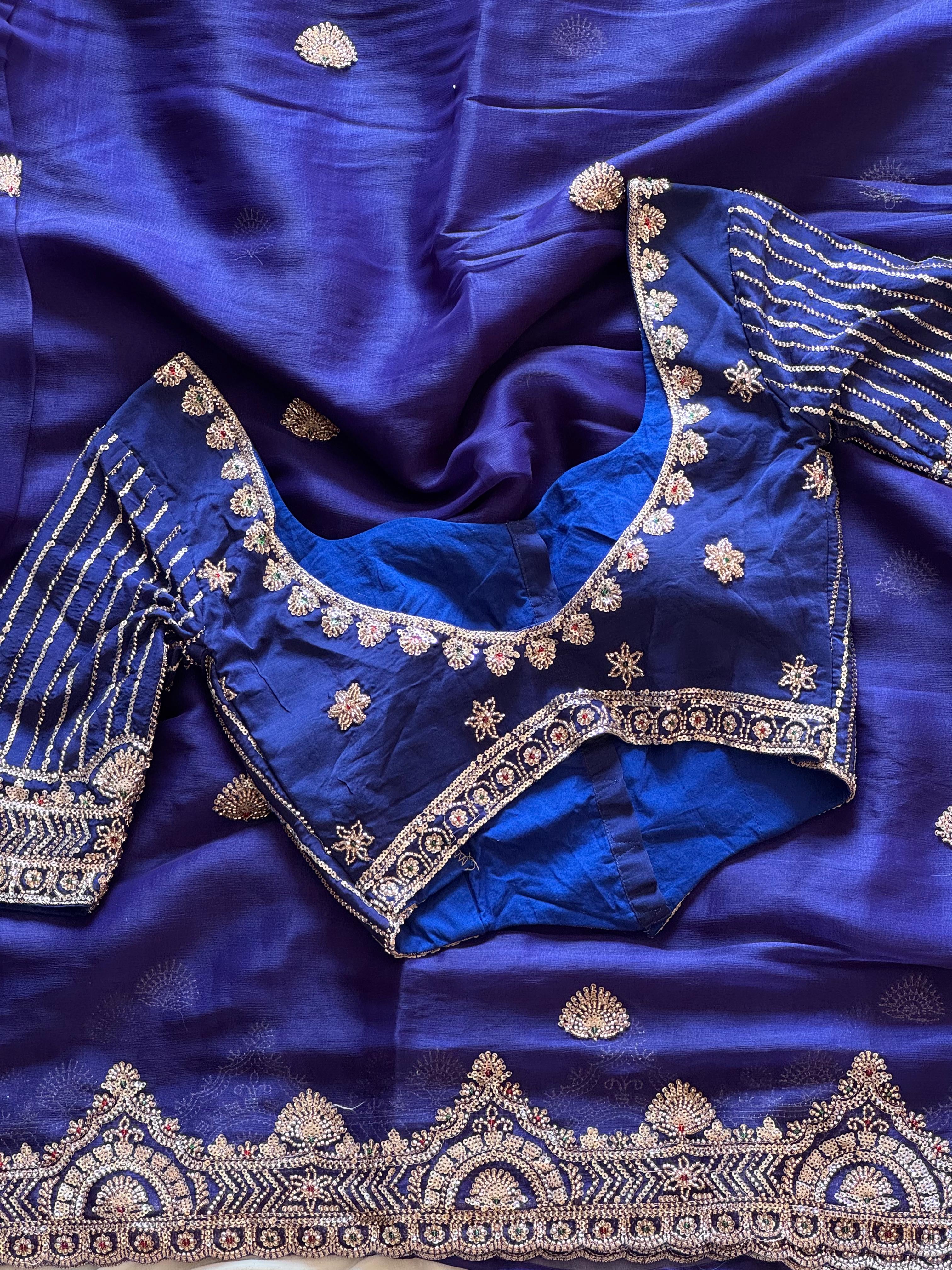 Yashika - Designer Handwork Saree