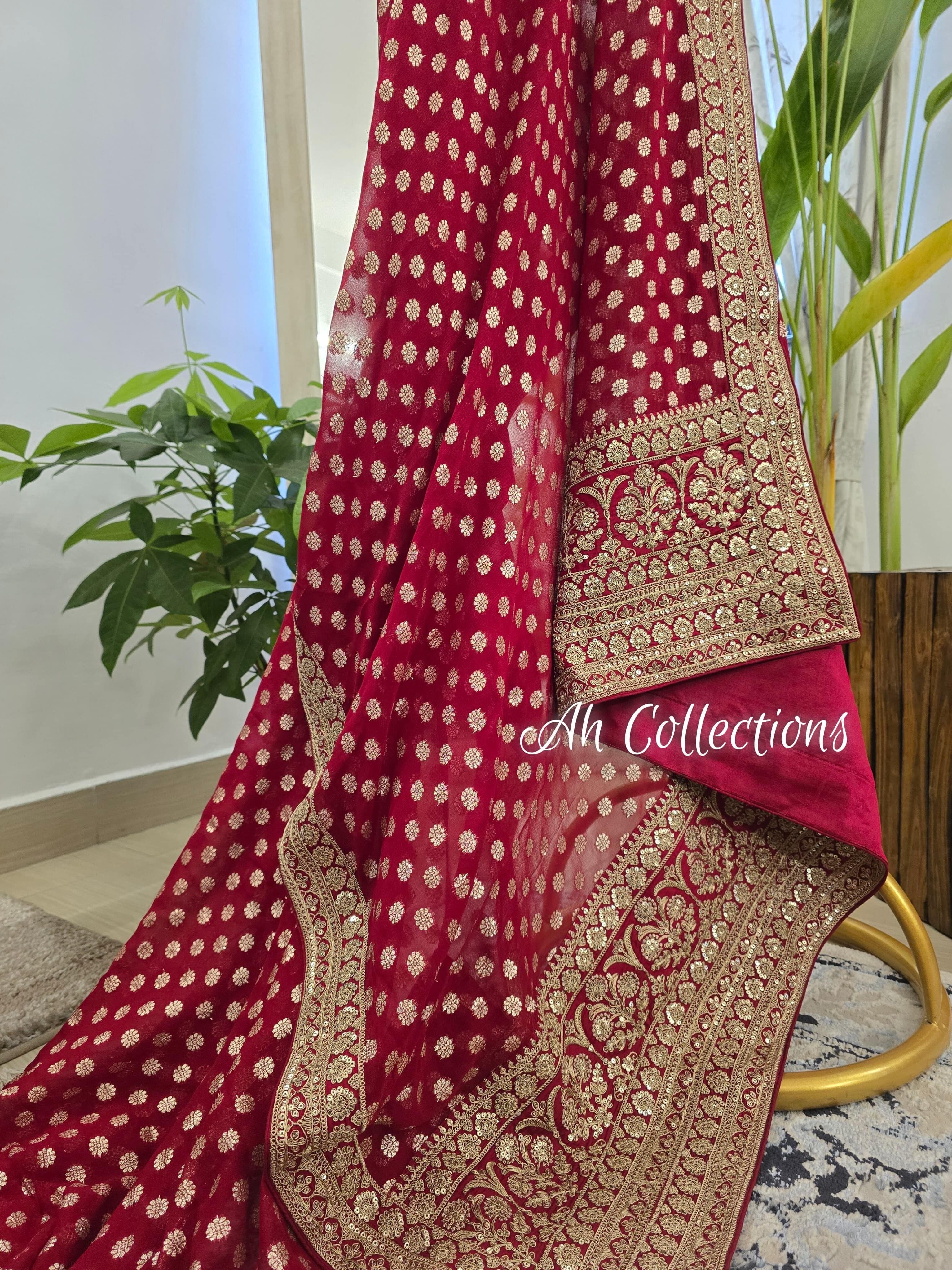 Tamara - Pure Khaddi Georgette Saree