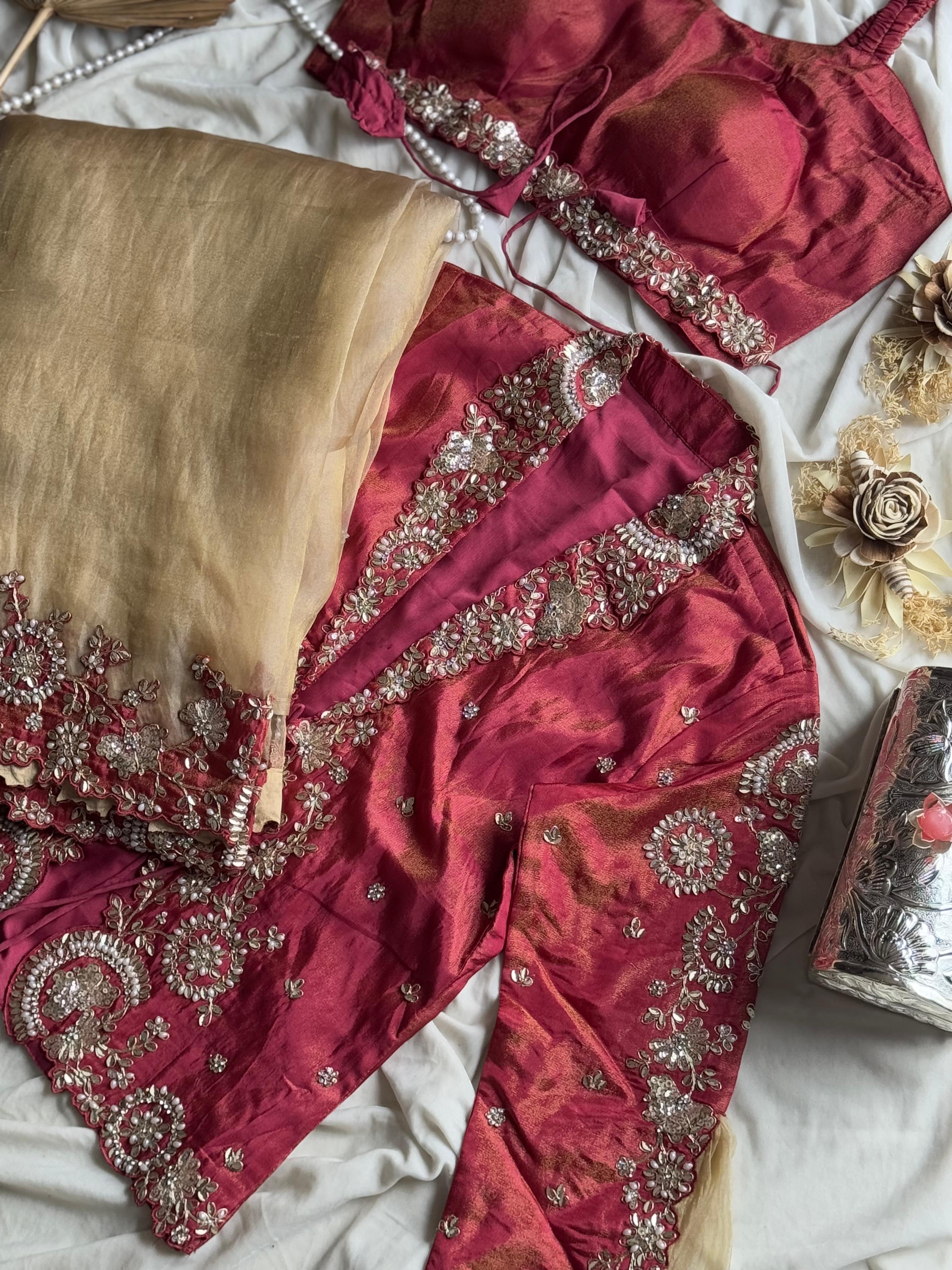 Palak - Ready To Wear Designer Saree