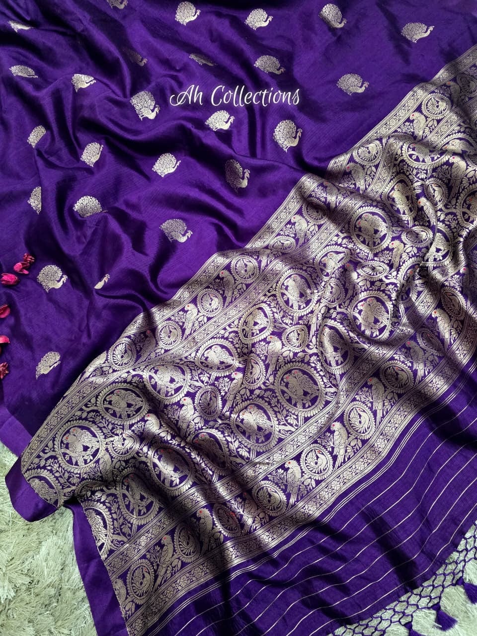 Kadwa - Pure Mango Hanwoven Banarasi Silk Saree