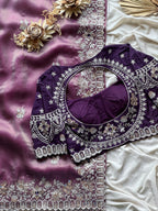 Manisha - Pure Tissue Handwork Saree