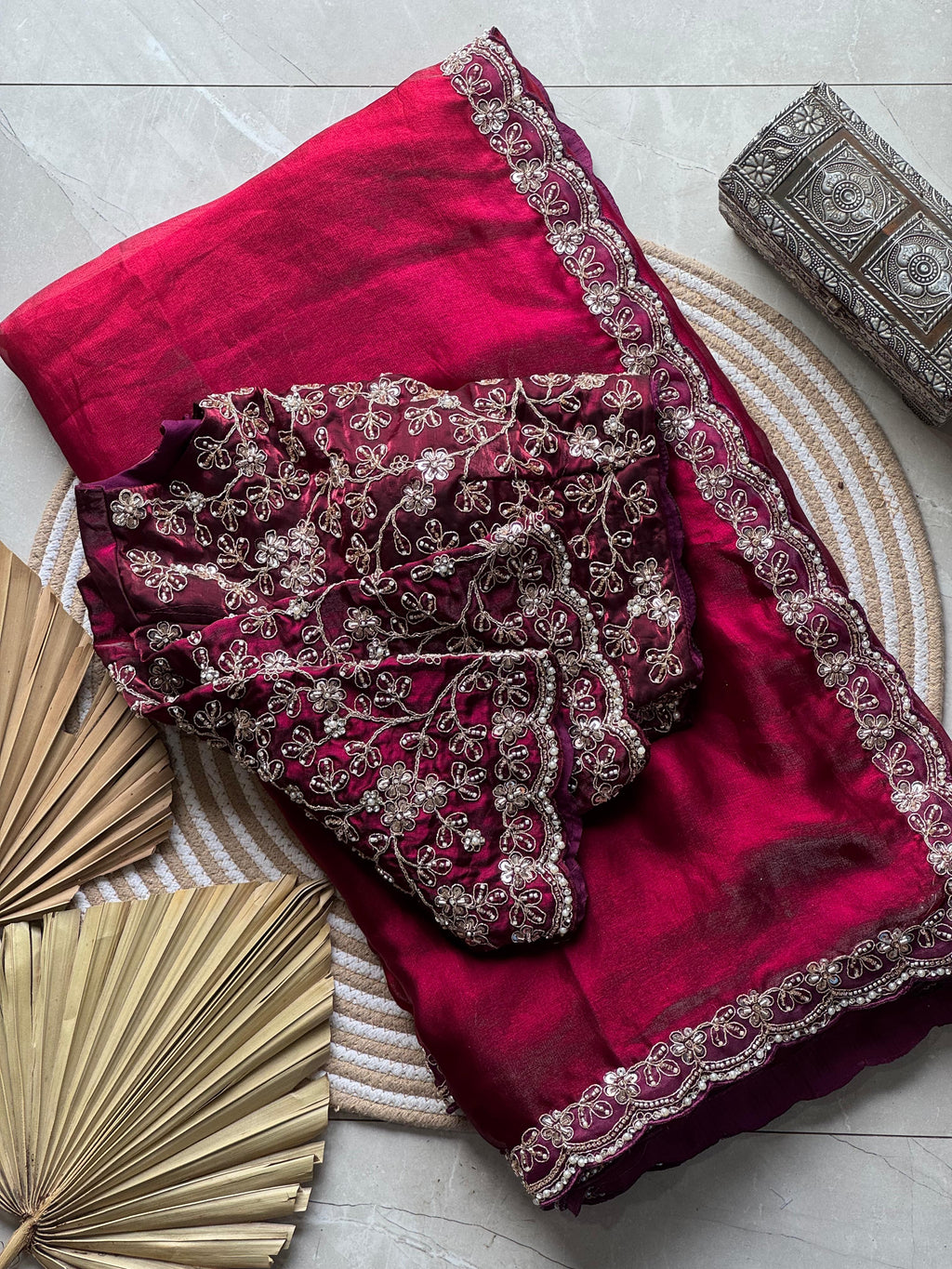 Jaan - Designer Space Silk Saree