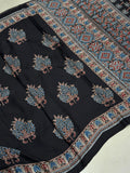 Mahin - Pure Modal Ajrakh saree