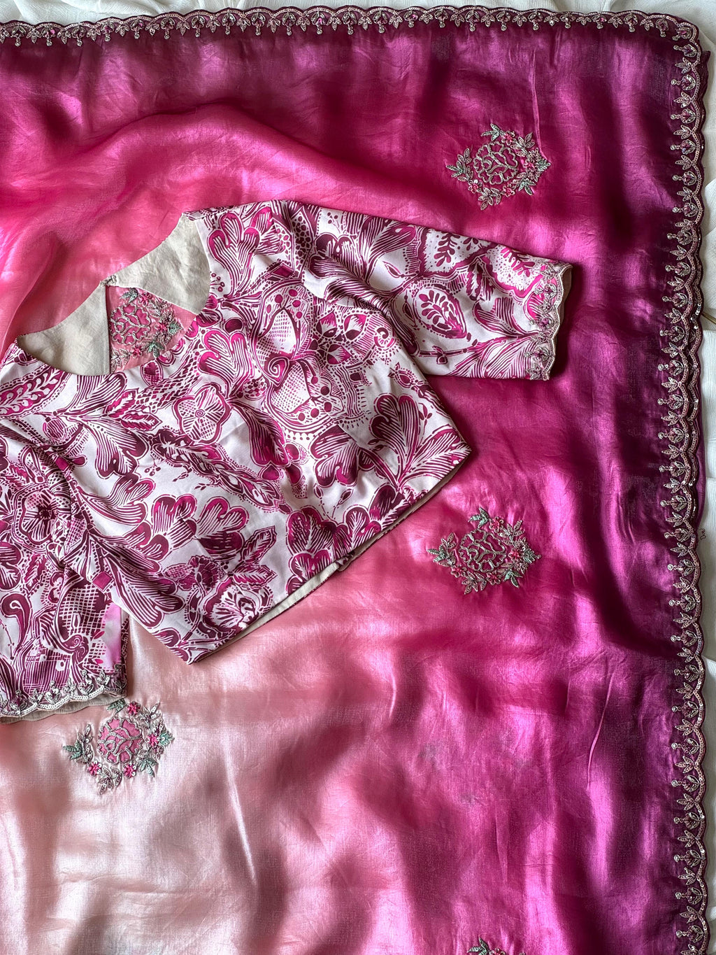Jaanki - Designer Space Silk Saree