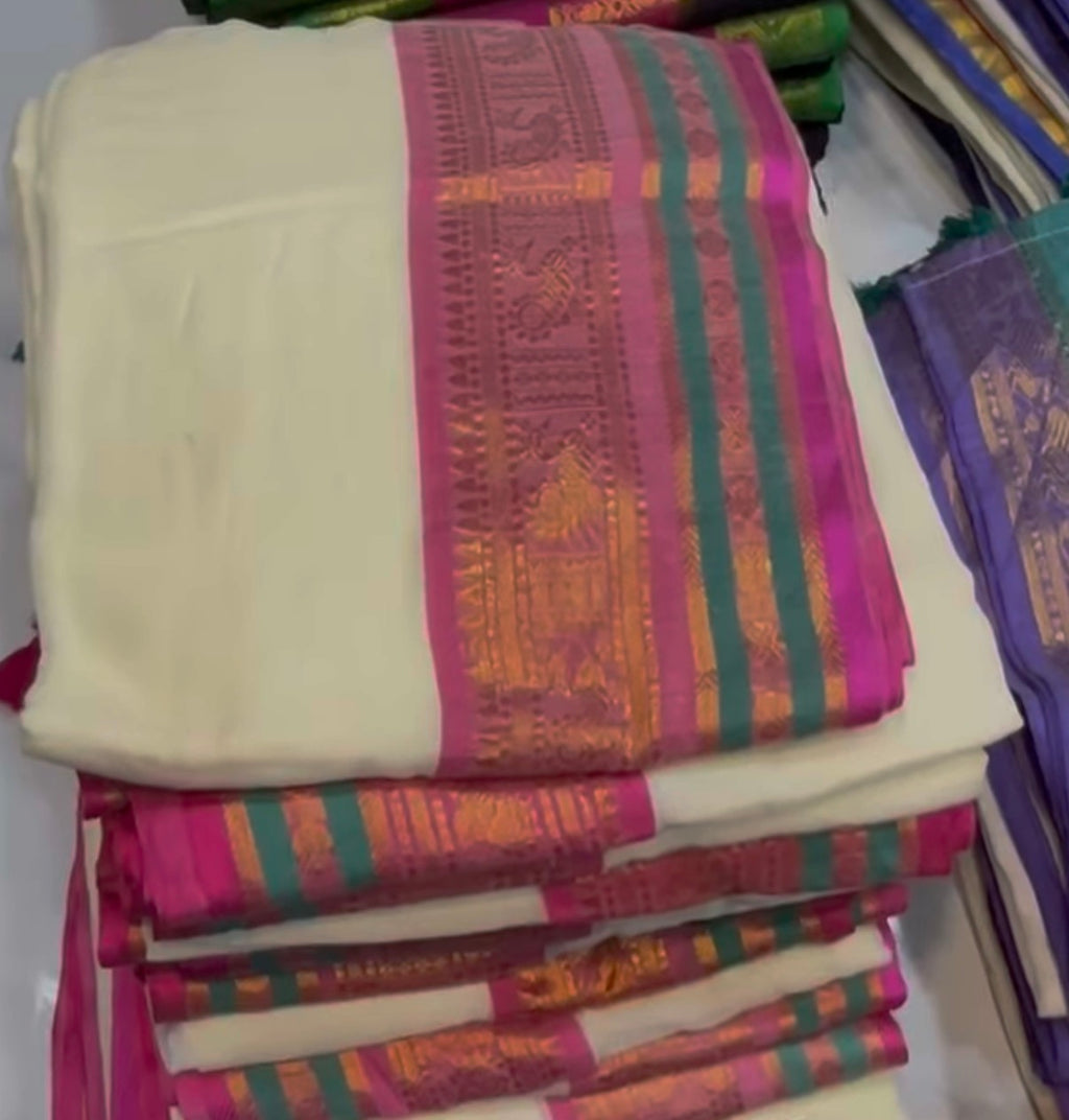 Archa - Mul mul Cotton Saree