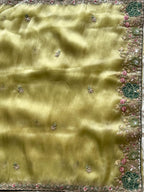 Athira - Tissue Silk Saree with Sequins handwork