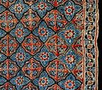 Jasmin | Handcrafted Ajrakh Couture Saree