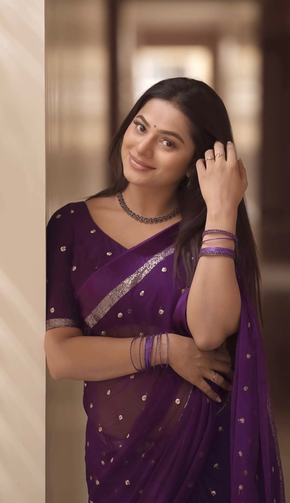 Rooh - Premium Viscose Georgette Saree