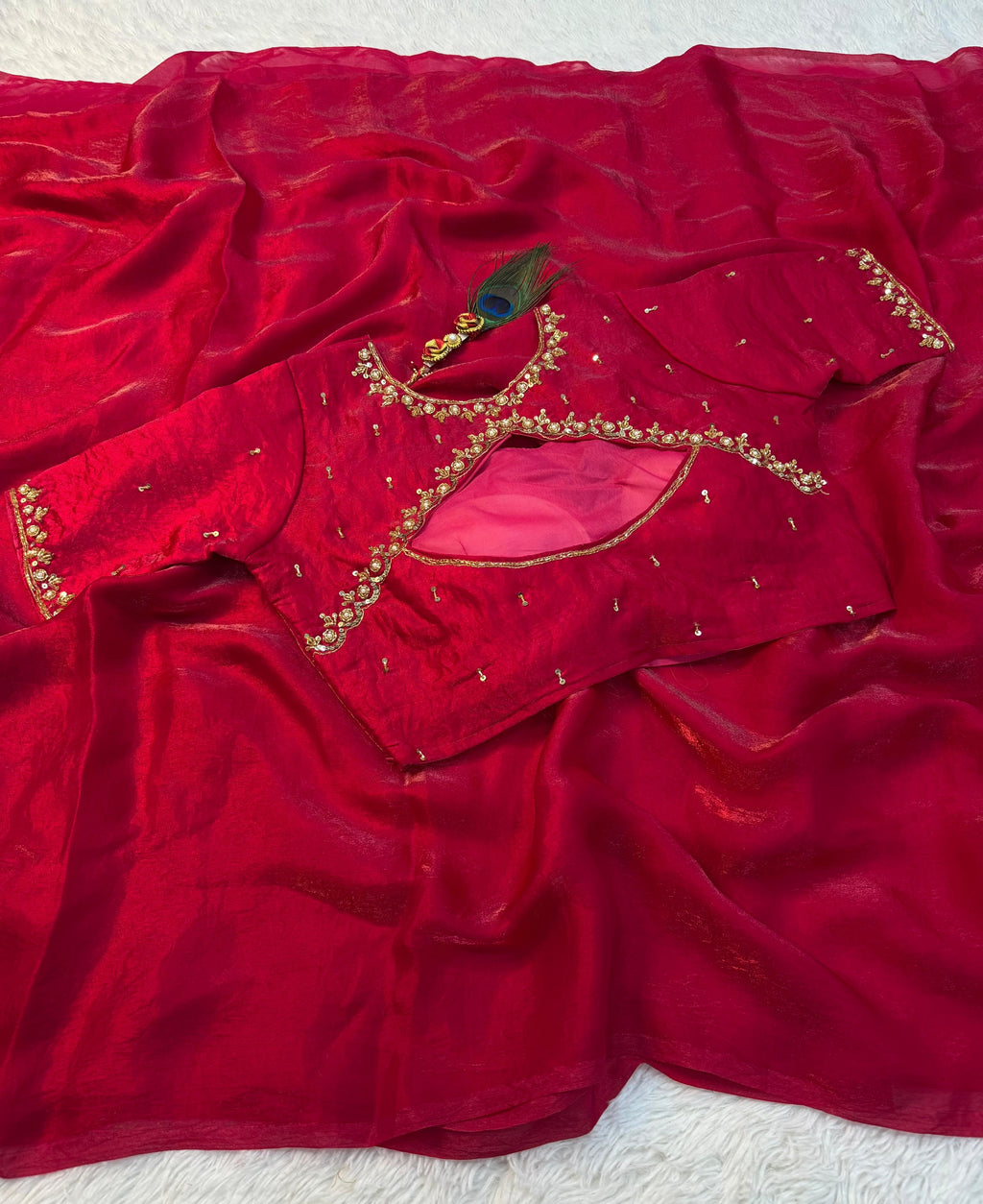 Rina - Crepe Silk Saree