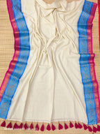 Shyama - 120 Mul Mul Handloom Cotton Saree