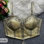 Monal - Banarasi silk Padded Blouse