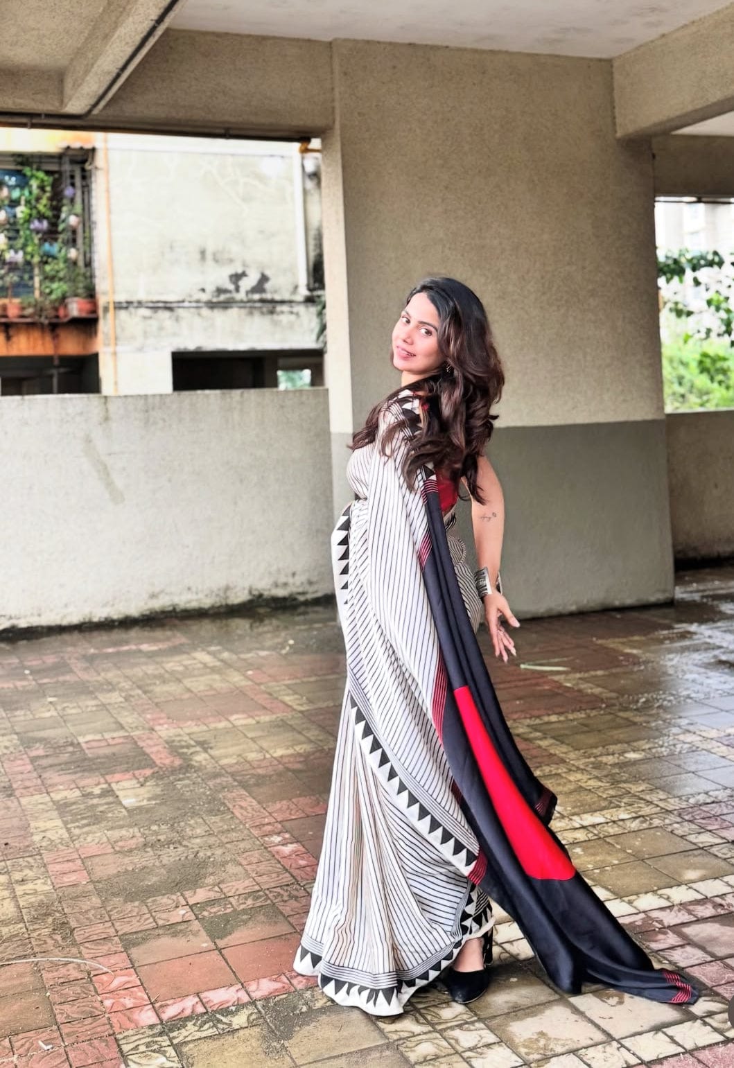 Ganga - Gajji Silk Saree – Handwoven Elegance