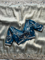 Madona - Designer Tissue Handwork Saree