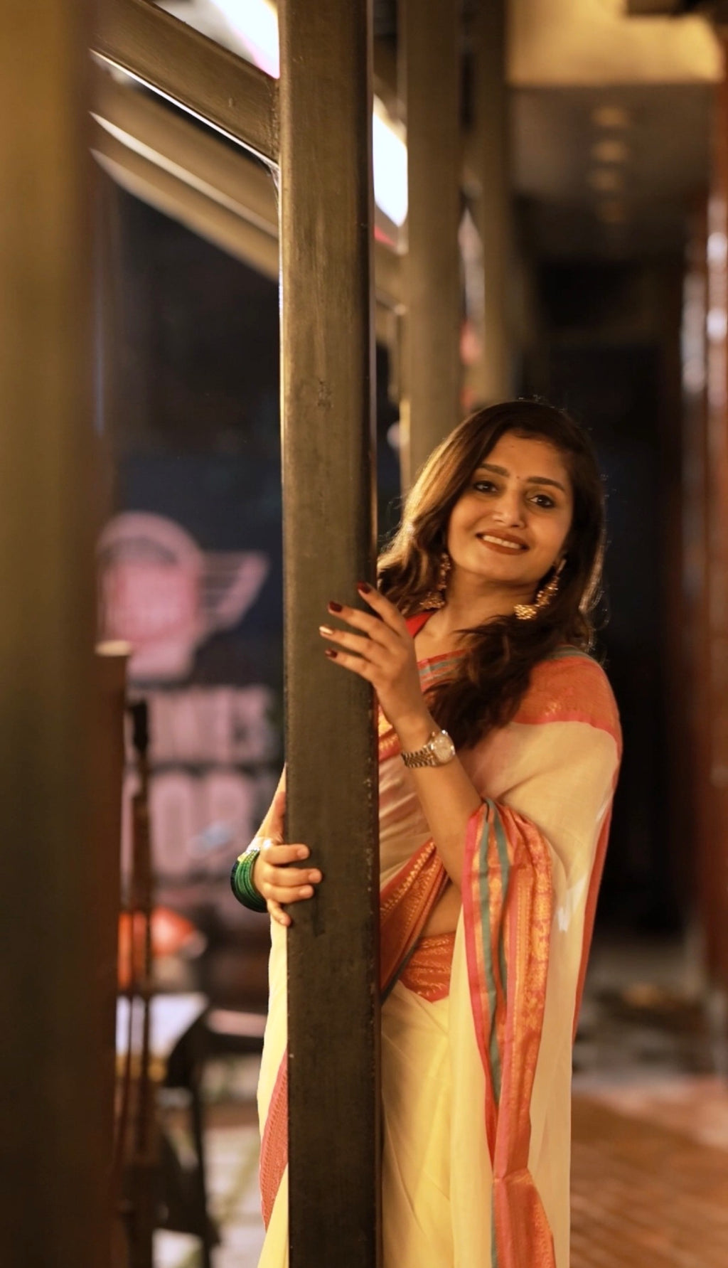 Archa - Mul mul Cotton Saree