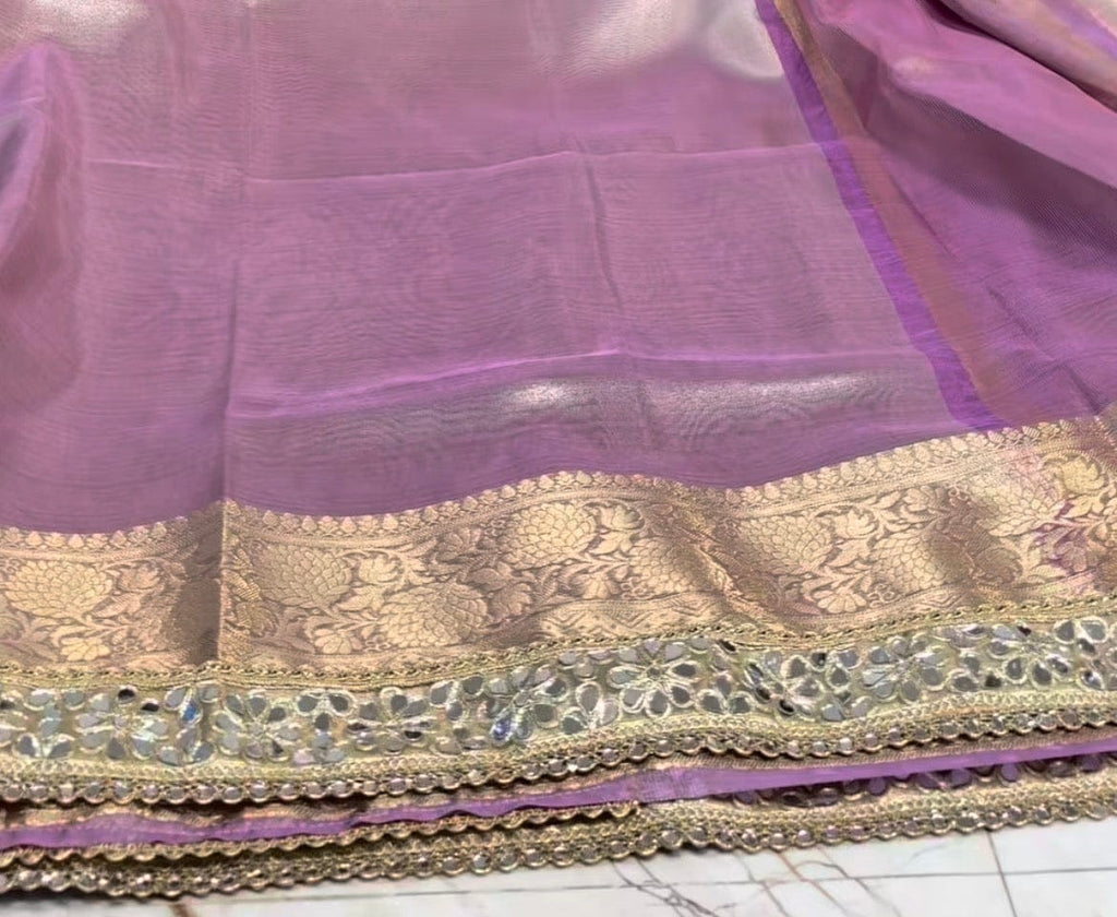 Esha - Banarasee Tissue Silk Saree