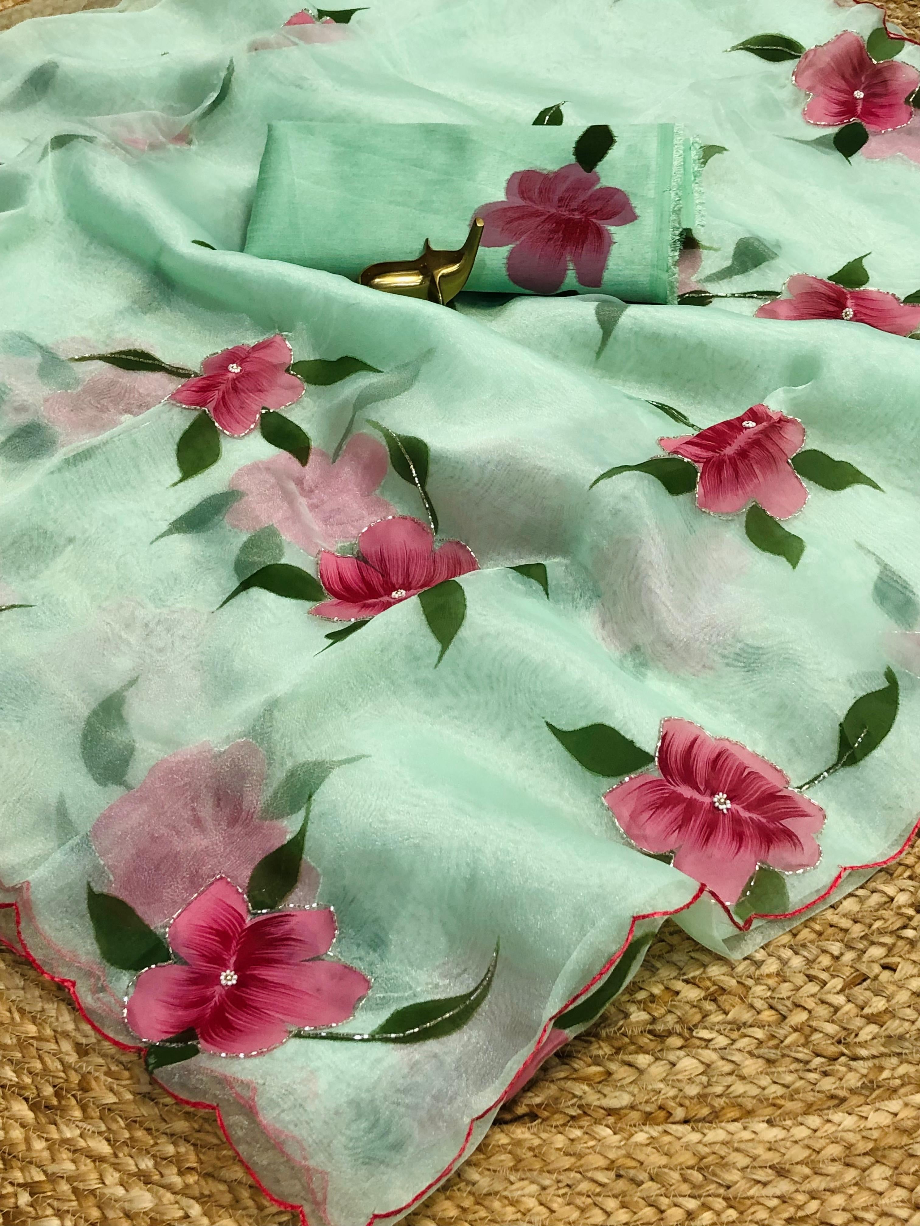 Radha - Soft Organza Saree