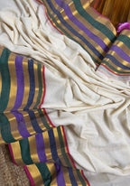 Sartha - 120 Mul Mul Handloom Cotton Saree