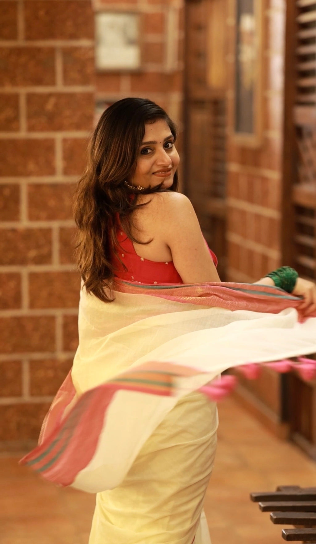 Archa - Mul mul Cotton Saree