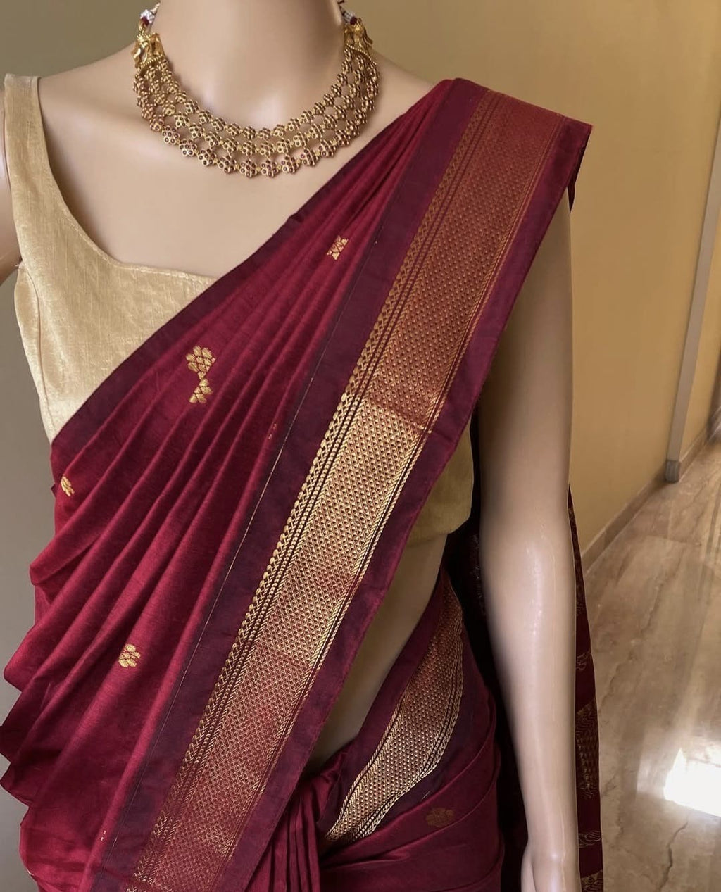 Saraswati - Pure Kalyani Cotton Silk Saree