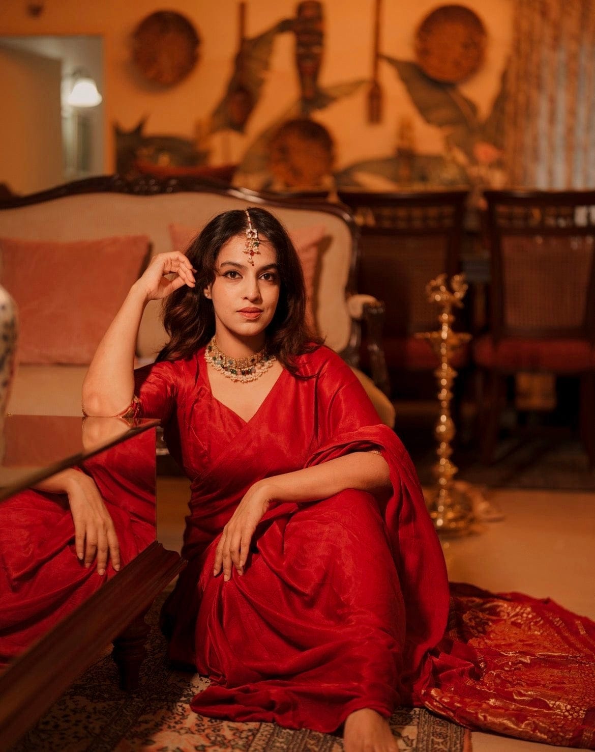 Amitha - Pure Modal Silk Saree