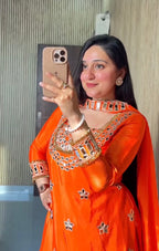 Soni - Crepe mirror suit set