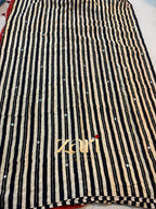 Kriti | Handcrafted Ajrakh Couture Saree