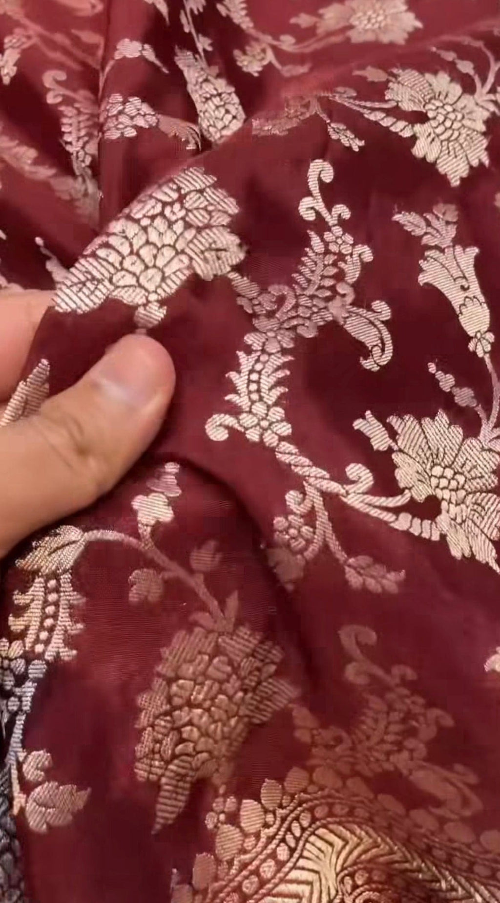 Antara - Pure Khaddi and Crepe Silk Saree