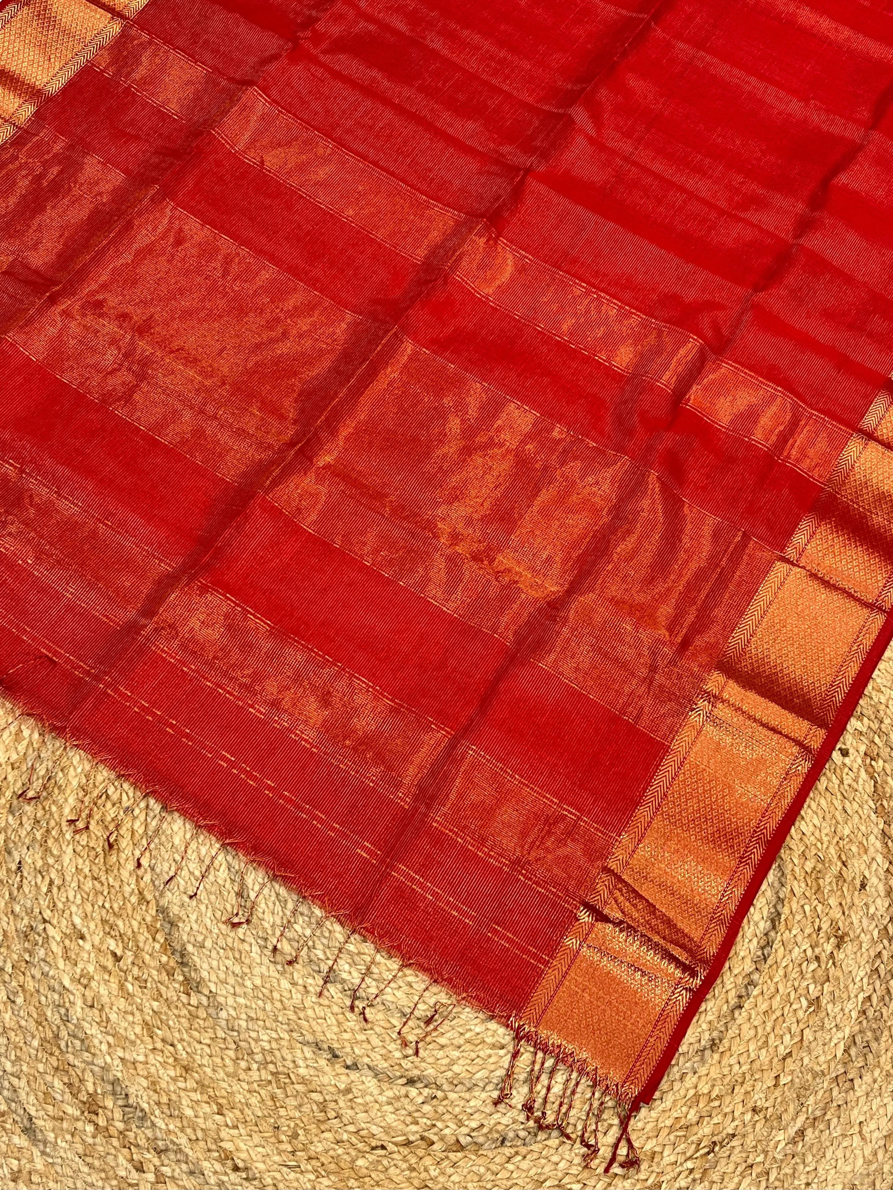 Madavi - Pure Maheswari Silk Saree