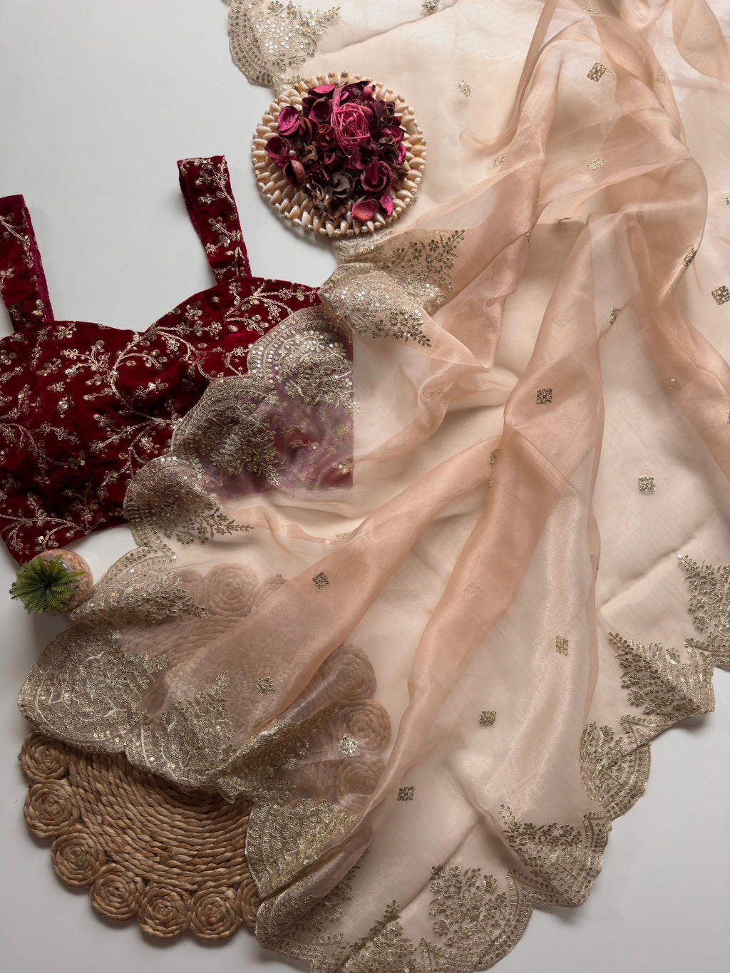 Sia – Soft Organza Drape